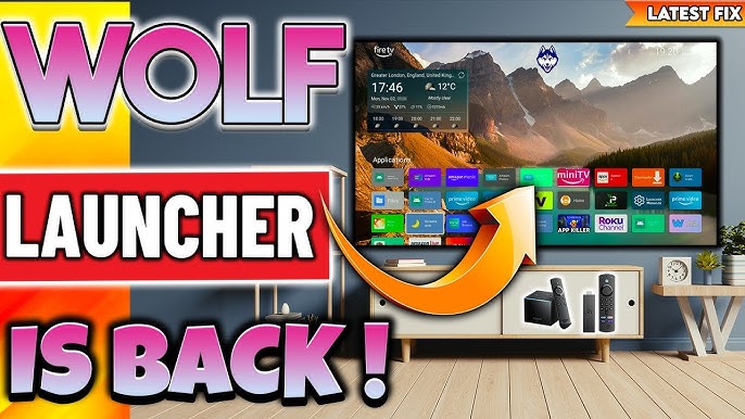 كيفية تثبيت Wolf Launcher على Firestick وAndroid TV كيفية تثبيت Wolf Launcher