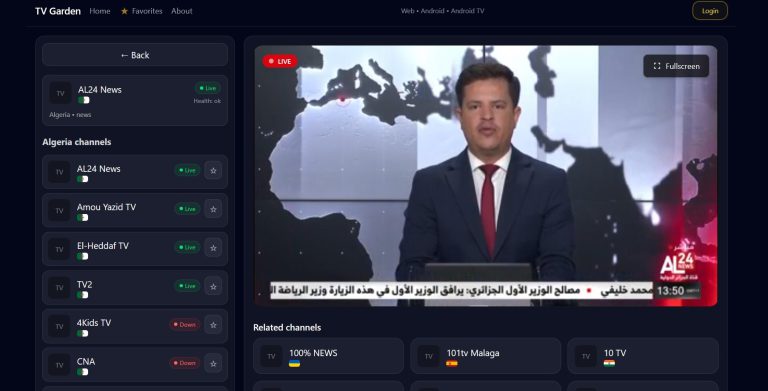 كيفية تثبيت TV Garden APK لمشاهدة القنوات المباشرة مجانًا (2026) كيفية تثبيت TV Garden APK